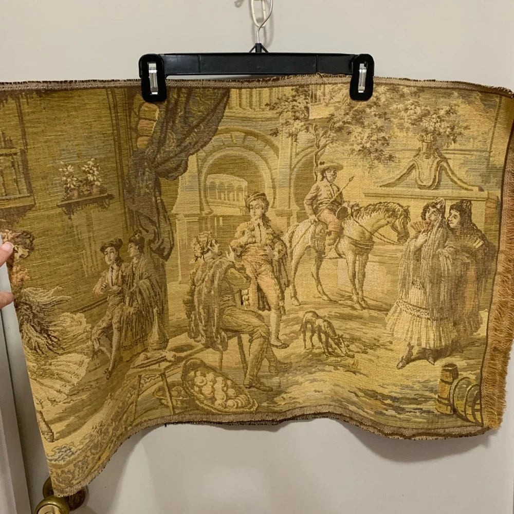 Vintage Belgium Wall Tapestry Wall Hanging